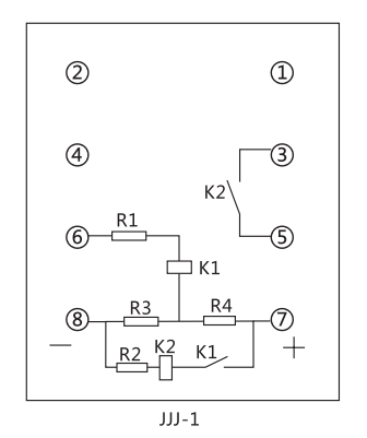 JJJ-1內部接線及外引接線圖 JJJ-1內部接線及外引接線圖