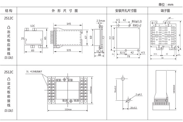 安裝尺寸 安裝尺寸