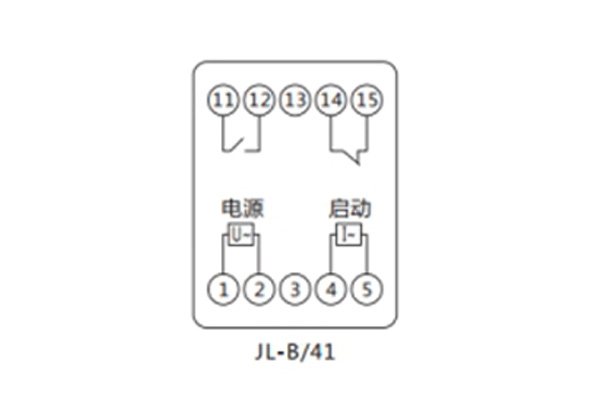 JL-B/41接線圖 JL-B/41接線圖
